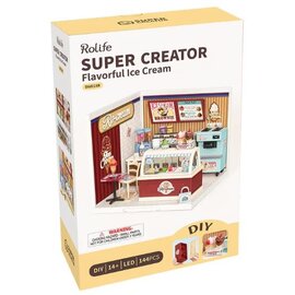 ROLIFE ROE DW018B Rolife Flavorful Ice Cream DIY Plastic Miniature House