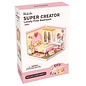 ROLIFE ROE DW016 Rolife Lovely Pink Bedroom DIY Plastic Miniature House
