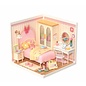 ROLIFE ROE DW016 Rolife Lovely Pink Bedroom DIY Plastic Miniature House