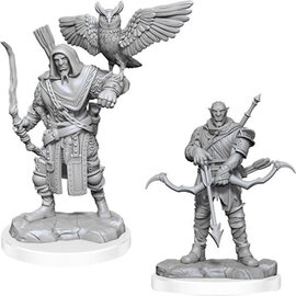 WIZKIDS WK 90484 D&D Nolzur's Marvelous Unpainted Miniatures: Wave 17: Orc Ranger Male
