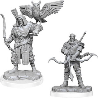 WIZKIDS WK 90484 D&D Nolzur's Marvelous Unpainted Miniatures: Wave 17: Orc Ranger Male