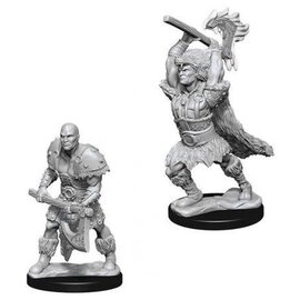 WIZKIDS WK 73833 D&D Nolzur's Marvelous Unpainted Miniatures: Wave 10: Male Goliath Barbarian