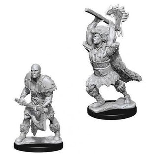 WIZKIDS WK 73833 D&D Nolzur's Marvelous Unpainted Miniatures: Wave 10: Male Goliath Barbarian