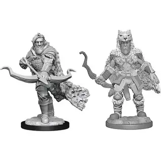 WIZKIDS WK 90227 D&D Nolzur's Marvelous Unpainted Miniatures: Wave 14: Firbolg Ranger Male