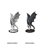 WIZKIDS WK 90036 D&D Nolzur's Marvelous Unpainted Miniatures: Wave 11: Young Silver Dragon
