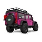 TRAXXAS TRA 97054-1-PINK Traxxas 1/18 TRX-4M Land Rover Defender 4x4 RTR - Pink