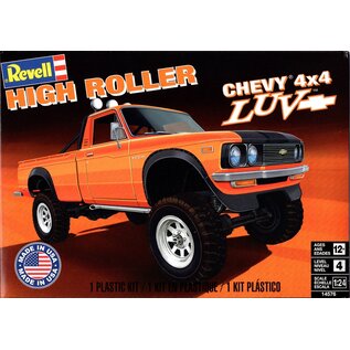 REVELL GERMANY REV 14576 CHEVY 4X4 LUV HIGH ROLLER 1/24 PLASTIC MODEL