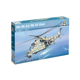ITALERI ITA 1432 MIL Mi-24/Mi-35 Hind 1/72 Plastic Model