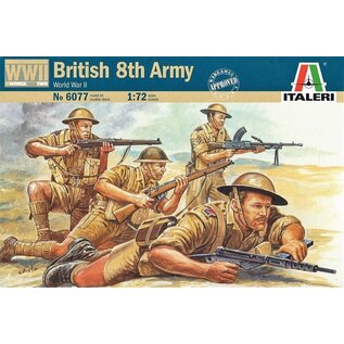 ITALERI ITA 6077 WWII BRITISH 8TH ARMY
