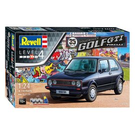 REVELL GERMANY REV 05694 35 YEARS OF VOLKSWAGEN GOLF GTI PIRELLI 1/24 COMPLETE SET