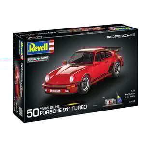 REVELL GERMANY REV 05634 50 YEARS OF THE PORSCHE 911 TURBO 1/24 BUILD PLUS PAINT