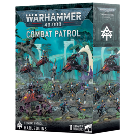 GAMES WORKSHOP WAR 99120111008 COMBAT PATROL HARLEQUINS