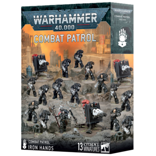 GAMES WORKSHOP WAR 99120101431 COMBAT PATROL IRON HANDS