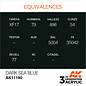 AK INTERACTIVE AK 11190 AK Interactive 3G Acrylic Dark Sea Blue 17ml