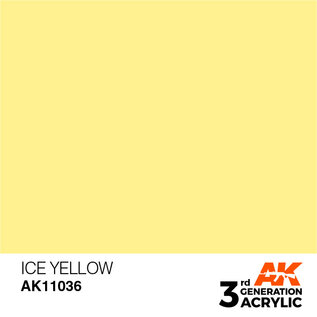 AK INTERACTIVE AK 11036 AK Interactive 3G Acrylic Ice Yellow 17ml