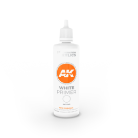 AK INTERACTIVE AK 11240 AK Interactive 3G White Primer 100ml