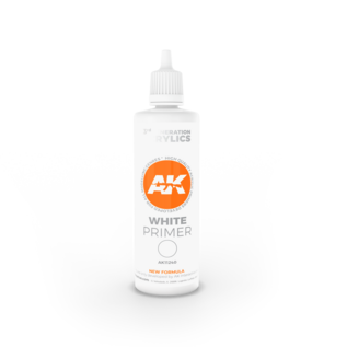 AK INTERACTIVE AK 11240 AK Interactive 3G White Primer 100ml