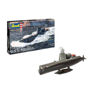 REVELL GERMANY REV 05184 U.S.S. NAUTILUS 1/305 PLASTIC MODEL