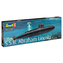 REVELL GERMANY REV 05185 S.S.B. ABRAHAM LINCOLN 1/253 PLASTIC MODEL