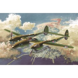 Academy/Model Rectifier Corp. ACA 12208 1/48 P-38F GLACIER GIRL MODEL KIT