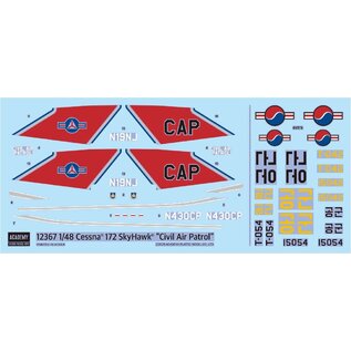 Academy/Model Rectifier Corp. ACA 12367 Academy 1/48 Cessna 172 Skyhawk "Civil Air Patrol"