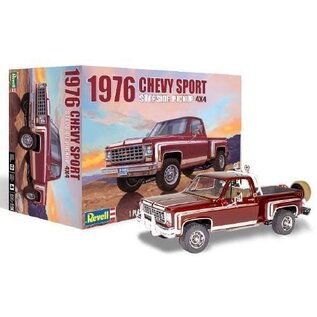 REVELL GERMANY REV 854486 1/24 76 Chevy Sport Stepside Pickup 4X4