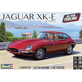 REVELL GERMANY REV 854509 JAGUAR XK-E (E-TYPE) 1/24 PLASTIC MODEL