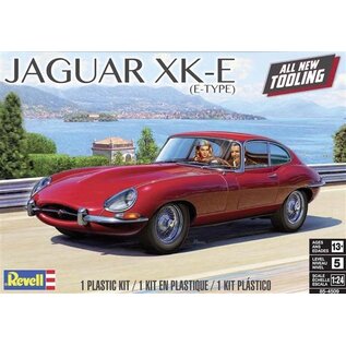 REVELL GERMANY REV 854509 JAGUAR XK-E (E-TYPE) 1/24 PLASTIC MODEL