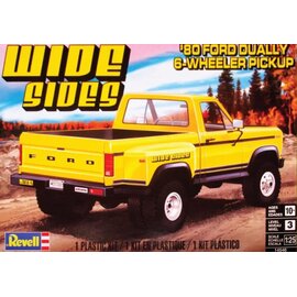 REVELL GERMANY REV 14546 1980 FORD DUALLY 6-WHEELER PICKUP WIDE SIDES 1/25 PLASTIC MODEL