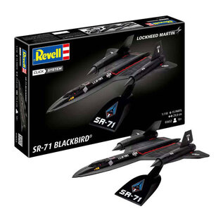 REVELL GERMANY REV 03652 1/110 Lockheed SR-71 Blackbird (Easy-Click)