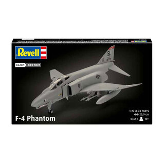 REVELL GERMANY REV 03651 1/72 F-4 Phantom 1:72 SNAP KIT