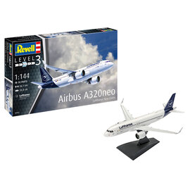 REVELL GERMANY REV 03942 Airbus A320 Neo 1/144 LUFTHANSA NEW LIVERY PLASTIC MODEL