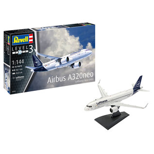 REVELL GERMANY REV 03942 Airbus A320 Neo 1/144 LUFTHANSA NEW LIVERY PLASTIC MODEL