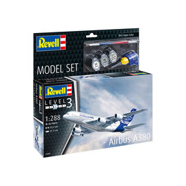 REVELL GERMANY REV 63808 AIRBUS A380 1/288 COMPLETE SET