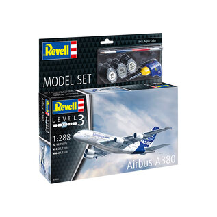 REVELL GERMANY REV 63808 AIRBUS A380 1/288 COMPLETE SET