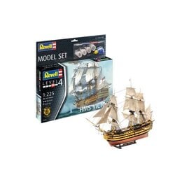 REVELL GERMANY REV 65408 HMS VICTORY 1/225 MODEL COMPLETE  SET