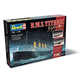 REVELL GERMANY REV 05727 R.M.S. TITANIC GIFT SET COMPLETE MODEL SET