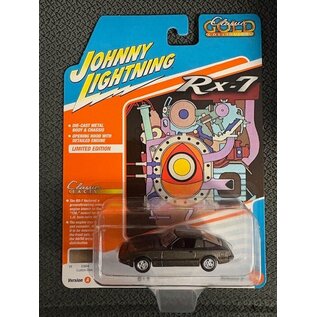 JOHNNY LIGHTNING JL 07926 1985 MAZDA RX-7 CUSTOM SILVER 1/64 DIE-CAST