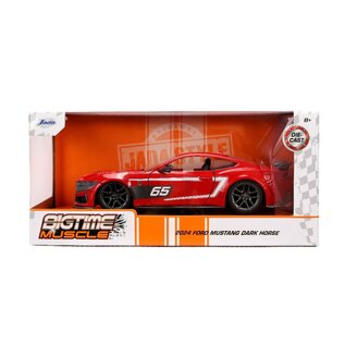 JADA TOYS JAD 36346 Jada 1/24 "BIGTIME Muscle" - 2024 Ford Mustang Dark Horse