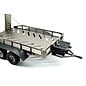 HOBBY DETAILS HDT TL01003B Hobby Details 1/16 to 1/18 Trailer with LED Lights (Trailer Bed 30 x 16 x 8.5 cm)(Ramps 12 x 4 cm) - Ti-Color