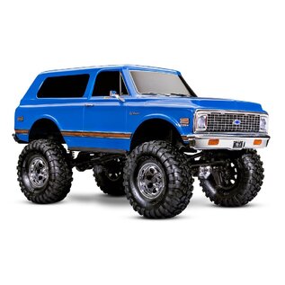TRAXXAS TRA 92086-4-BLUE TRX-4® High Trail Edition™ with 1972 Chevrolet® Blazer® Body: 4WD Electric Truck with TQi™ Traxxas Link™ Enabled 2.4GHz Radio System