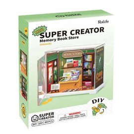 ROLIFE ROE DWS04B Rolife Memory Book Store DIY Plastic Miniature House