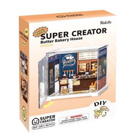 ROLIFE ROE DWSO3B Rolife Butter Bakery House DIY Plastic Miniature House