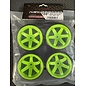AUSTARHOBBY AUS R130 60mm WHEEL GREEN 12mm WHEEL HEX / DRIFT TIRE