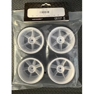 AUSTARHOBBY AUS R131 60mm WHEEL WHITE  12mm WHEEL HEX / DRIFT TIRE