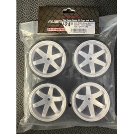 AUSTARHOBBY AUS R131 60mm WHEEL WHITE  12mm WHEEL HEX / DRIFT TIRE