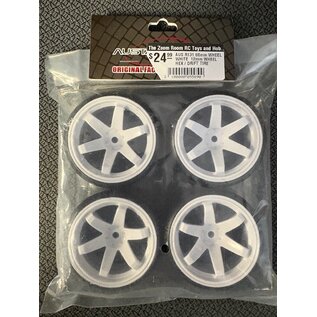 AUSTARHOBBY AUS R131 60mm WHEEL WHITE  12mm WHEEL HEX / DRIFT TIRE