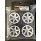 AUSTARHOBBY AUS R131 60mm WHEEL WHITE  12mm WHEEL HEX / DRIFT TIRE
