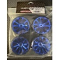 AUSTARHOBBY AUS R133 60mm WHEEL CHRM BLUE  12mm WHEEL HEX / DRIFT TIRE