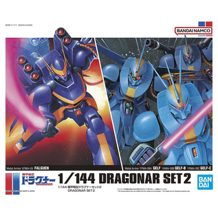 BANDAI BAN 5063026 Bandai Spirits Hobby 1/144 Dragonar Set 2 "Metal Armor Dragonar"